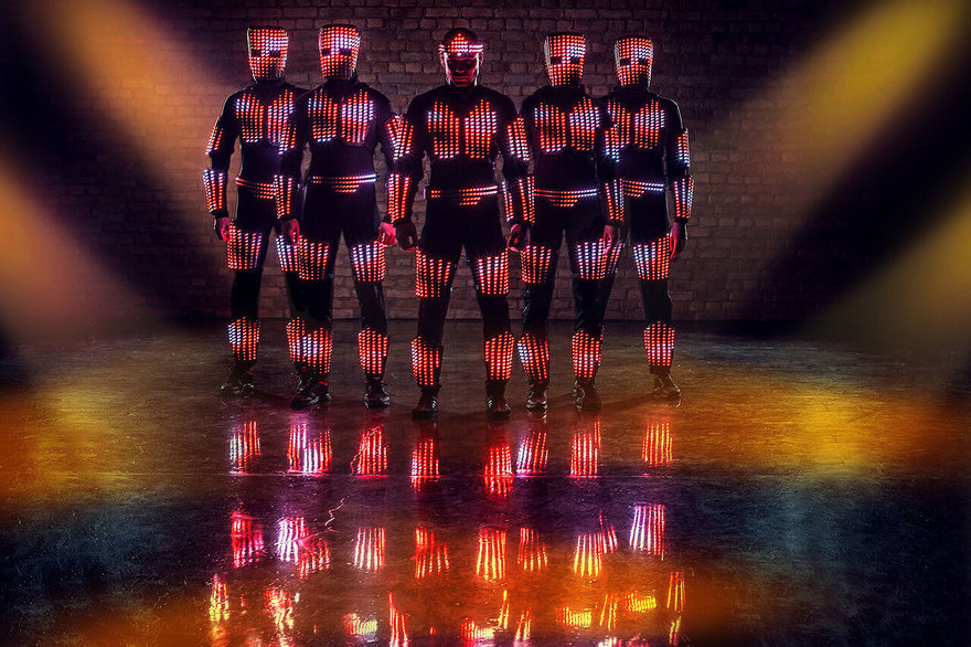 Графические люди на свадьбу от Свето-цирковое ART SHOW 2