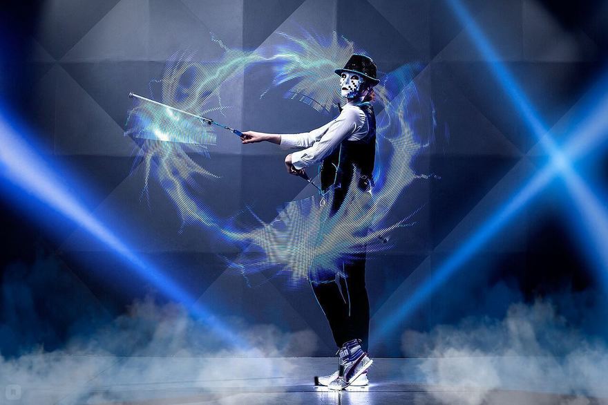 Маски на свадьбу от Свето-цирковое ART SHOW 4