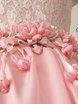 Свадебное платье Любовь. Силуэт А-силуэт. Цвет оттенки Розового. Вид 4