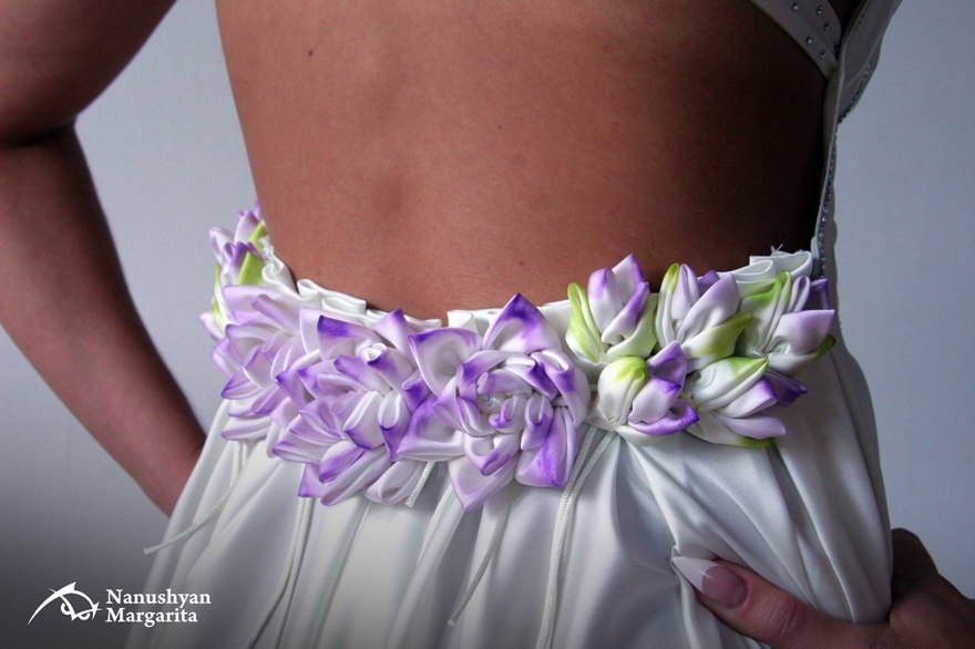 Свадебное платье Оксана. Силуэт А-силуэт. Цвет filter_colour. Вид 5