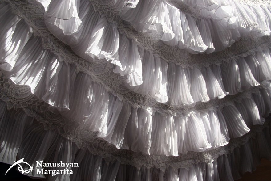 Свадебное платье Виктория. Силуэт Пышное. Цвет Белый / Молочный. Вид 7