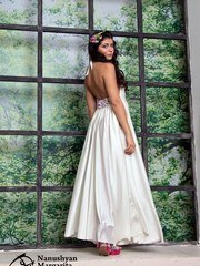 Свадебное платье Оксана. Силуэт А-силуэт. Цвет filter_colour. Вид 2