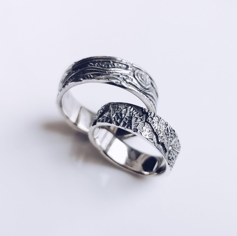 Обручальные кольца 584 из Белое золото от Ювелирная мастерская White Lake 2