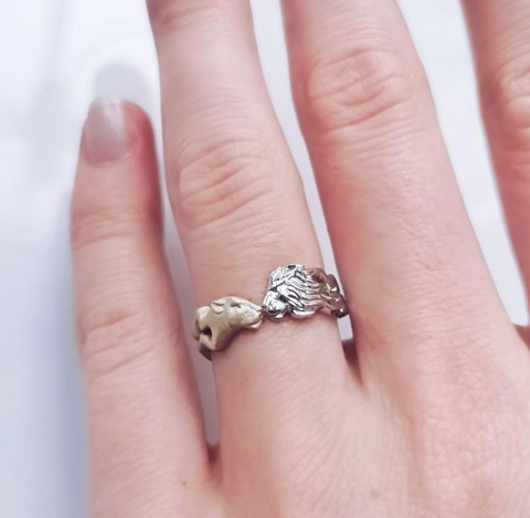 Обручальные кольца 583 из Желтое золото, Белое золото от Ювелирная мастерская White Lake 3