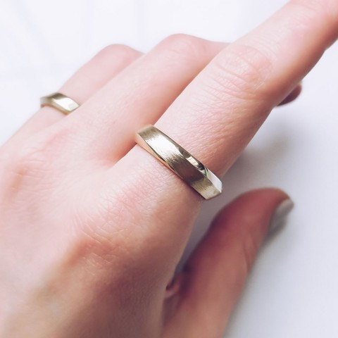 Обручальные кольца 586 из Желтое золото от Ювелирная мастерская White Lake 2