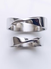 Обручальные кольца 578 из Белое золото от Ювелирная мастерская White Lake 2