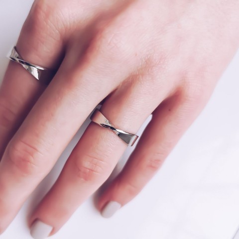 Обручальные кольца 578 из Белое золото от Ювелирная мастерская White Lake 3