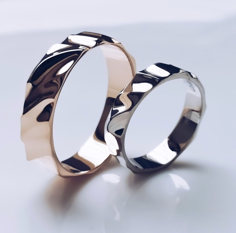 Обручальные кольца 574 из Белое золото от Ювелирная мастерская White Lake 2