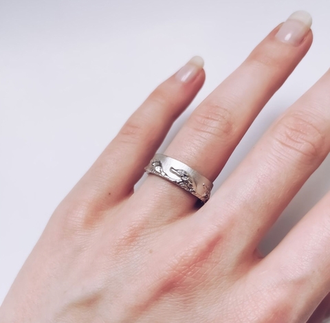 Обручальные кольца 558 из Белое золото от Ювелирная мастерская White Lake 3