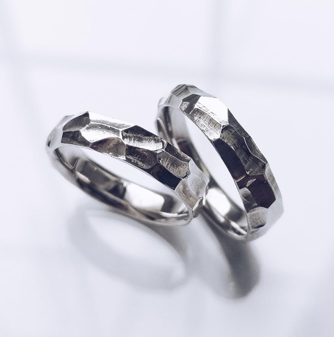 Обручальные кольца 566 из Белое золото от Ювелирная мастерская White Lake 2