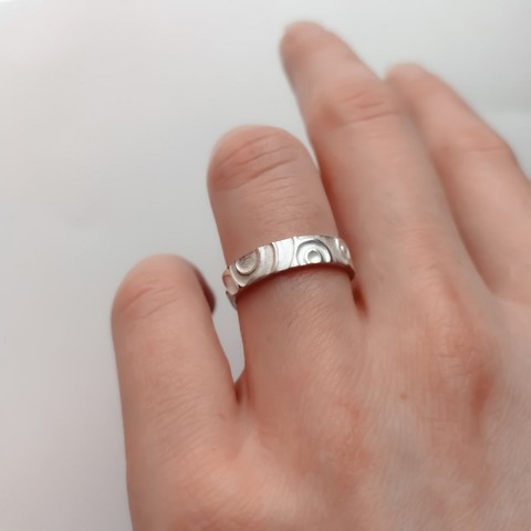 Обручальные кольца 553 из Серебро, Другие материалы от Ювелирная мастерская White Lake 3