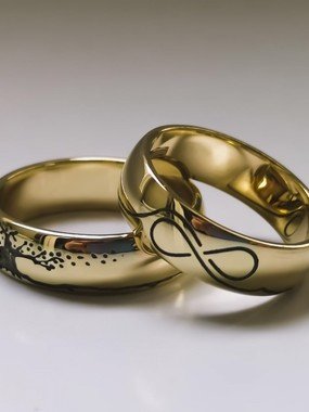 Обручальные кольца 560 из Желтое золото от Ювелирная мастерская White Lake 2