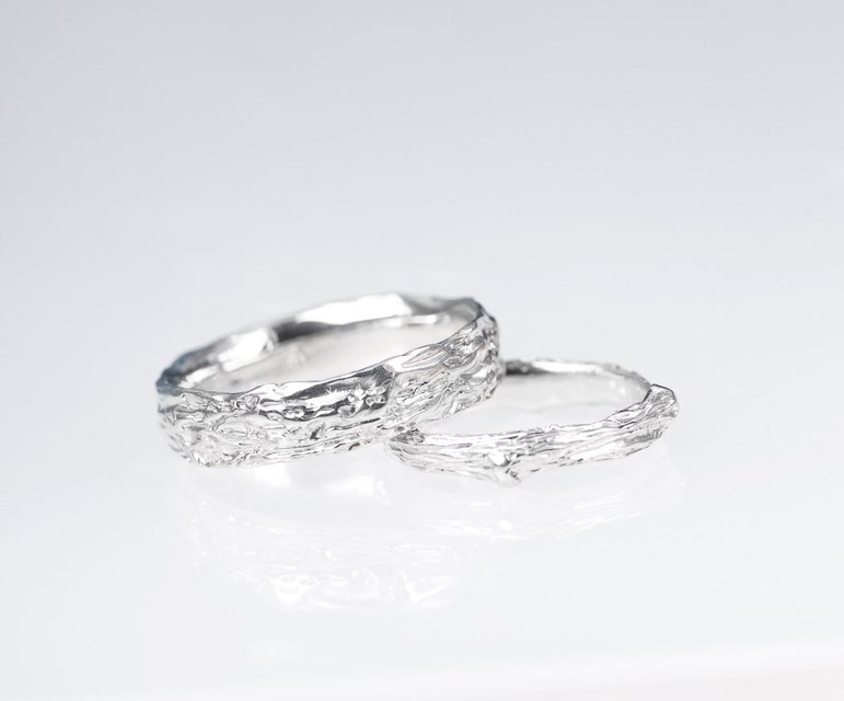 Обручальные кольца 550 из Белое золото от Ювелирная мастерская White Lake 3
