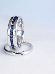 Обручальные кольца 549 из Белое золото от Ювелирная мастерская White Lake 2