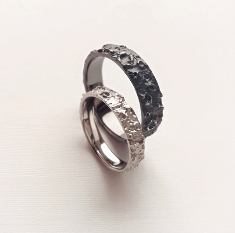 Обручальные кольца 546 из Белое золото от Ювелирная мастерская White Lake 2