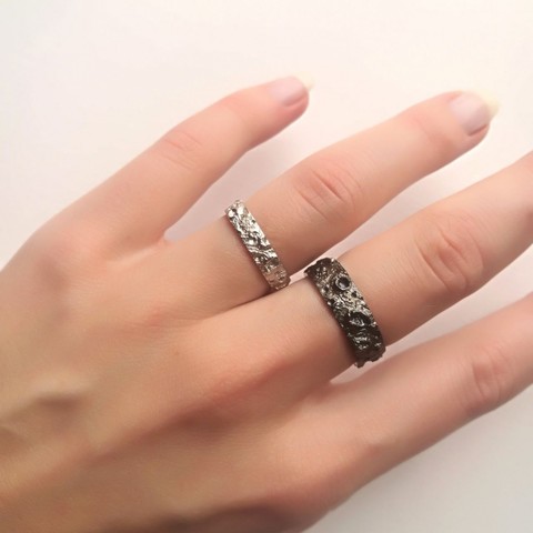 Обручальные кольца 546 из Белое золото от Ювелирная мастерская White Lake 3