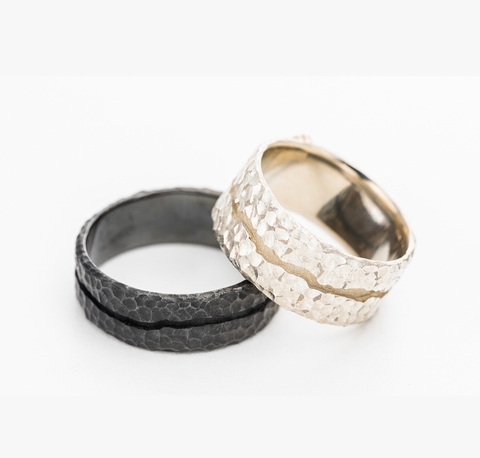 Обручальные кольца 543 из Позолоченная бижутерия, Серебро от Ювелирная мастерская White Lake 2