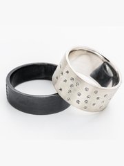 Обручальные кольца 542 из Белое золото, Другие материалы от Ювелирная мастерская White Lake 1