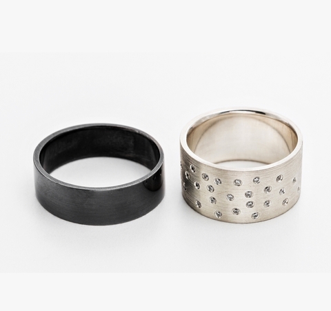 Обручальные кольца 542 из Другие материалы, Белое золото от Ювелирная мастерская White Lake 2