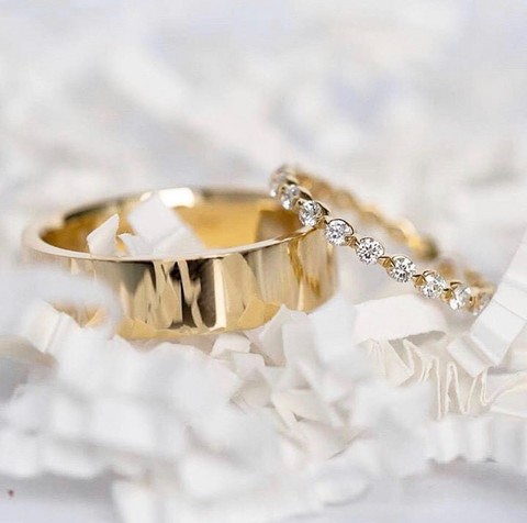 Обручальные кольца 540 из Желтое золото от Ювелирная мастерская White Lake 1