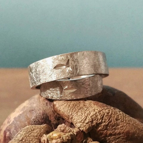 Обручальные кольца 533 из Белое золото от Ювелирная мастерская White Lake 2