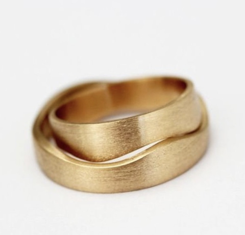 Обручальные кольца 523 из Желтое золото от Ювелирная мастерская White Lake 1