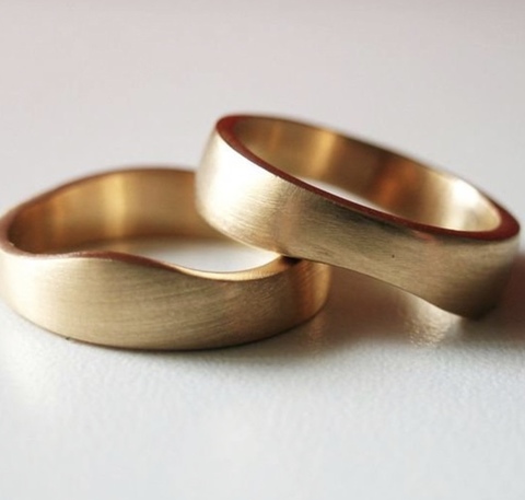 Обручальные кольца 523 из Желтое золото от Ювелирная мастерская White Lake 2