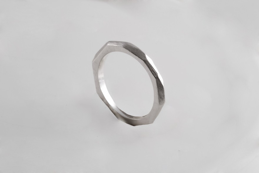 Обручальные кольца 517 из Белое золото от Ювелирная мастерская White Lake 3