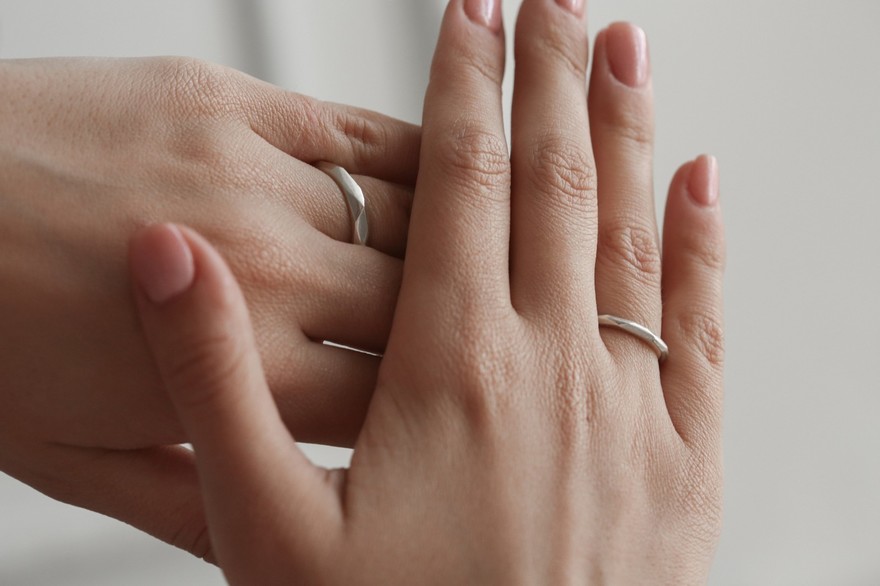 Обручальные кольца 517 из Белое золото от Ювелирная мастерская White Lake 4