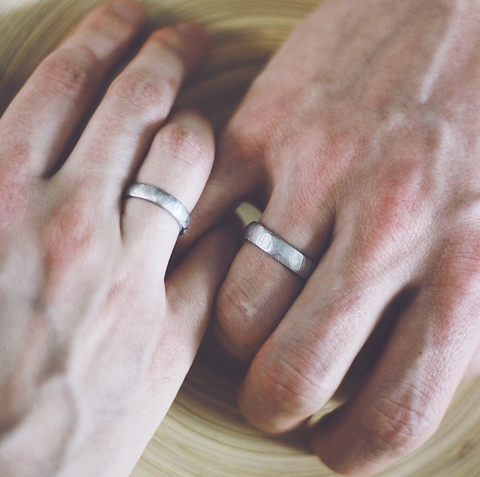 Обручальные кольца 547 из Белое золото от Ювелирная мастерская White Lake 2