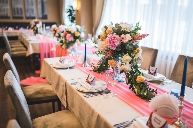 Классика, Шебби шик в Ресторан / Банкетный зал от Студия декора и флористики Perlamutr studio 8