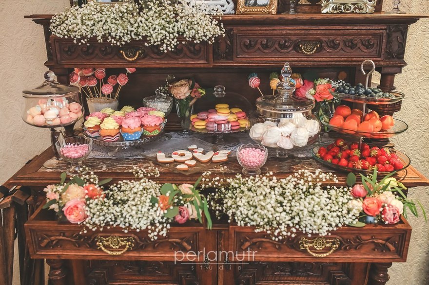 Шебби шик, Винтаж / Ретро в Ресторан / Банкетный зал от Студия декора и флористики Perlamutr studio 2