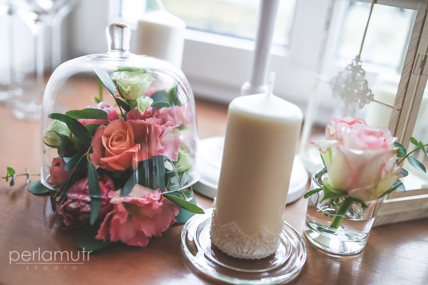 Шебби шик, Винтаж / Ретро в Ресторан / Банкетный зал от Студия декора и флористики Perlamutr studio 14