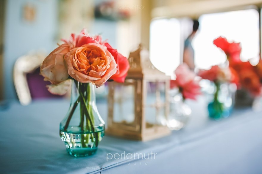 Классика, Шебби шик, Весенняя / Летняя в Ресторан / Банкетный зал от Студия декора и флористики Perlamutr studio 9