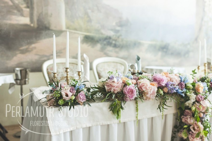 Классика, Шебби шик в Ресторан / Банкетный зал от Студия декора и флористики Perlamutr studio 3