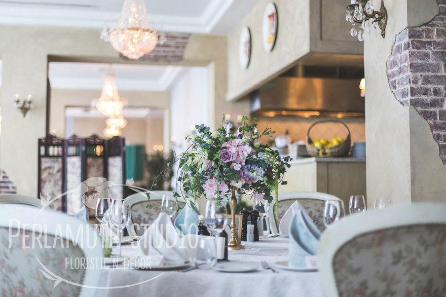 Классика, Шебби шик в Ресторан / Банкетный зал от Студия декора и флористики Perlamutr studio 10
