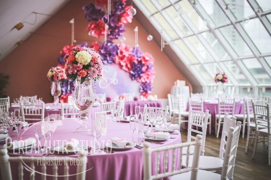 Шебби шик в Ресторан / Банкетный зал от Студия декора и флористики Perlamutr studio 2