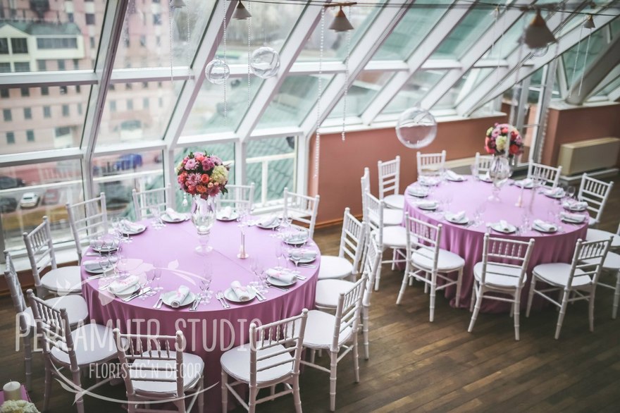 Шебби шик в Ресторан / Банкетный зал от Студия декора и флористики Perlamutr studio 7