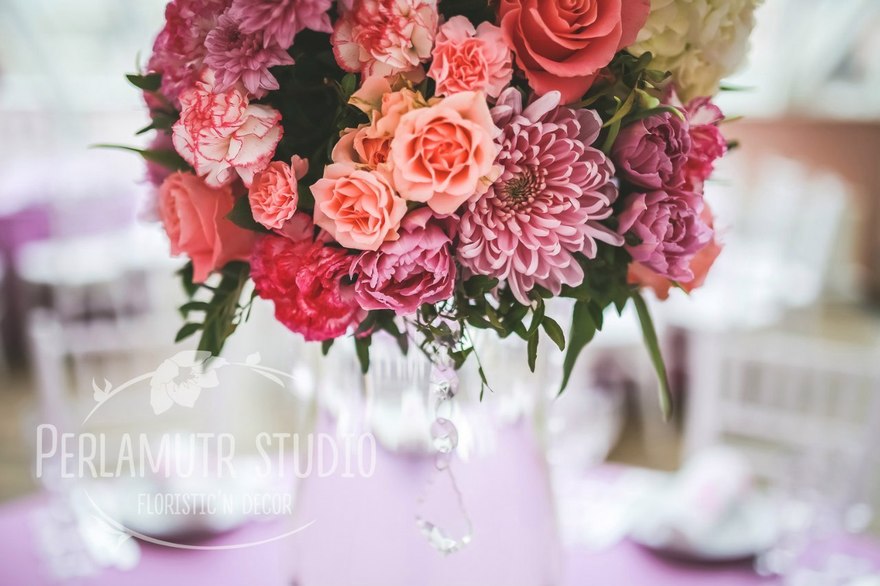 Шебби шик в Ресторан / Банкетный зал от Студия декора и флористики Perlamutr studio 13