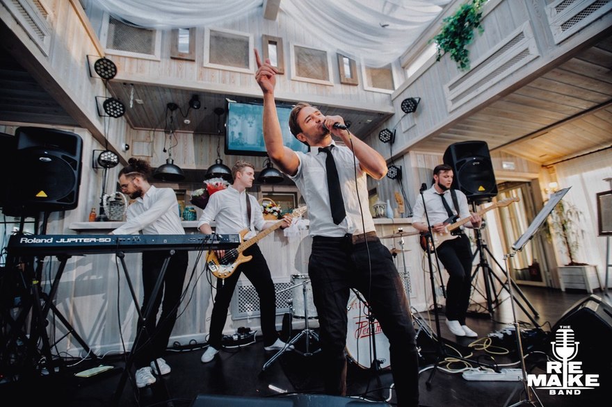 Сергей Смолин и кавер-группа Remake на свадьбу 7