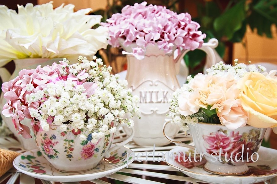 Классика, Шебби шик в Ресторан / Банкетный зал от Студия декора и флористики Perlamutr studio 2