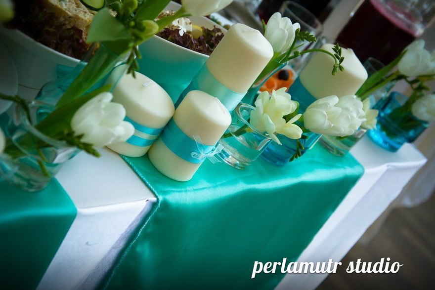 Тиффани в Ресторан / Банкетный зал от Студия декора и флористики Perlamutr studio 2