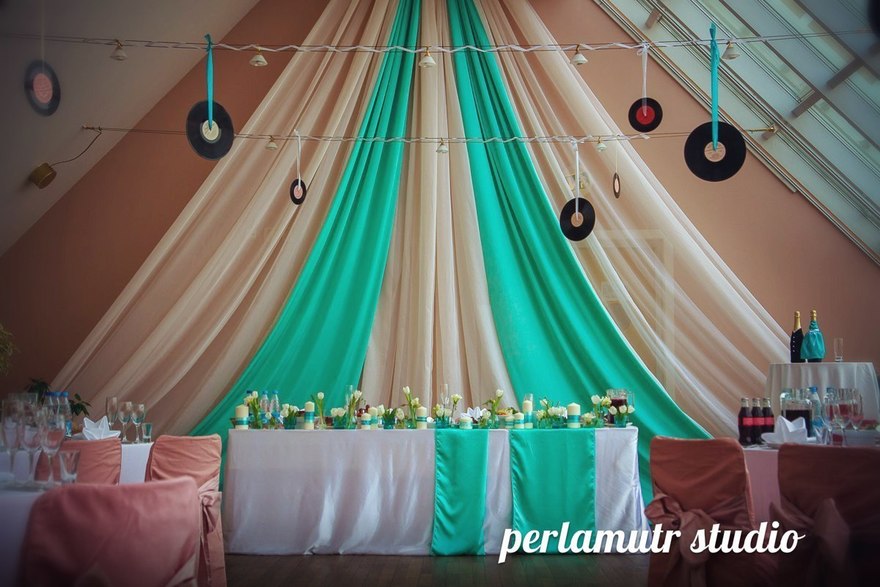 Тиффани в Ресторан / Банкетный зал от Студия декора и флористики Perlamutr studio 3