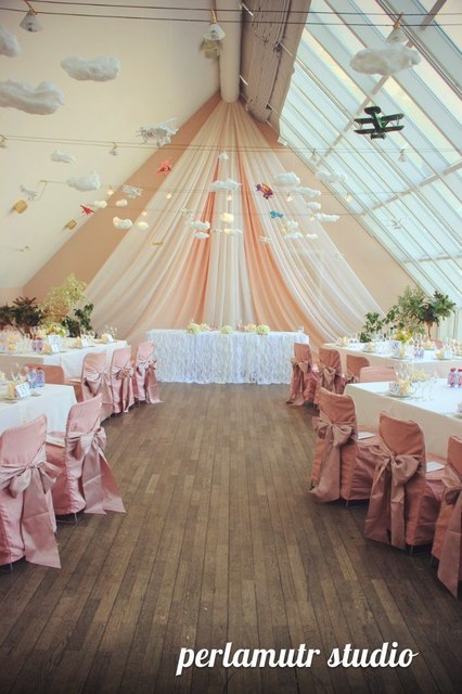 Шебби шик, Тематический в Ресторан / Банкетный зал от Студия декора и флористики Perlamutr studio 2