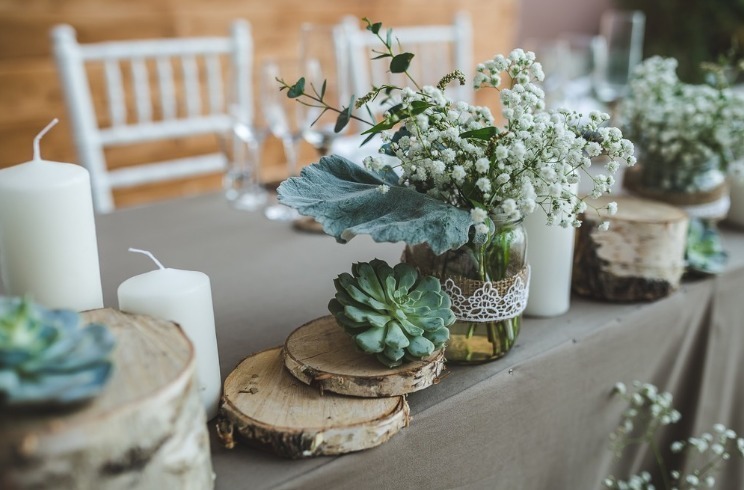 Рустик в Ресторан / Банкетный зал от Студия декора и флористики Perlamutr studio 9