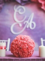 Президиум / Стол молодоженов в Шебби шик от Студия декора и флористики Perlamutr studio 2