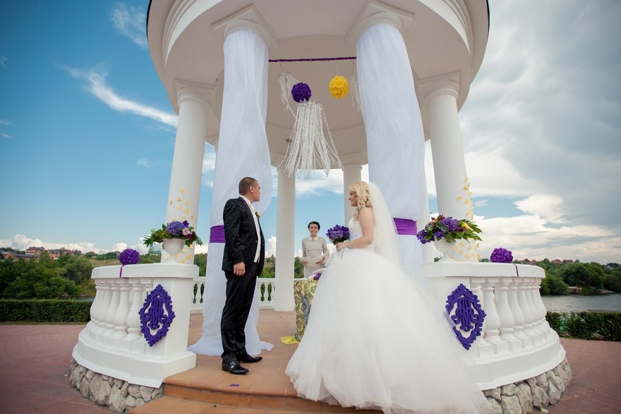 Весенняя / Летняя в Выездная регистрация, На веранде, Природа, Ресторан / Банкетный зал от Студия декора FinnArt 7