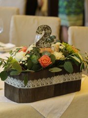 Столы и стулья гостей / Банкет в Весенняя / Летняя, Рустик, Эко от Студия декора FinnArt 1