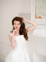 Локоны / Локоны на один бок от Свадебный стилист Ольга Силаева 1