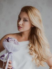 Локоны / Локоны на один бок от Свадебный стилист Ольга Силаева 1